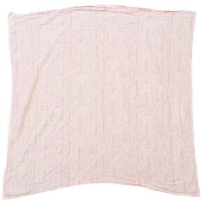 Lilly Pulitzer Pottery Barn Kids Swaddle Blanket Pink Flamingo Organic Cotton